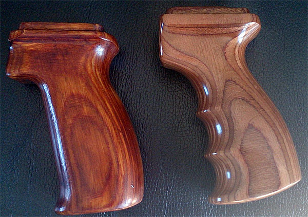 Laminated wood SVDS grip