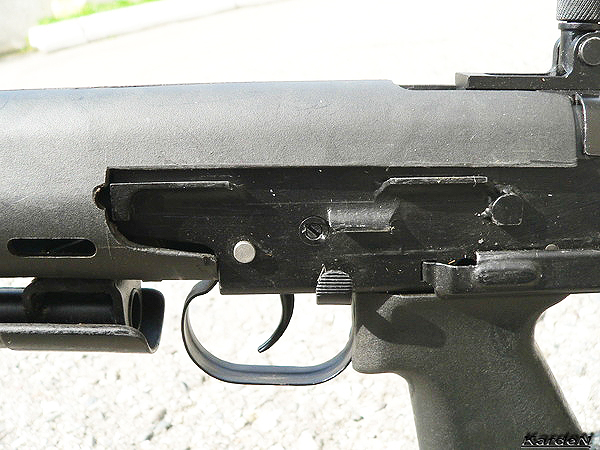SVU sniper rifle scope mount